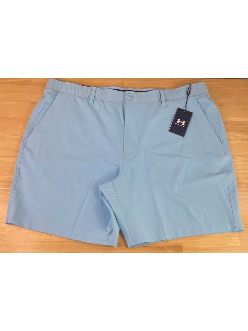 Under Armour UA Drive 8" Light Blue Golf Shorts 1388040-494, Men’s Size 44 - NWT